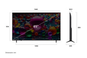 LG UHD AI 65UA75003LA TV-apparat