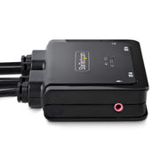 StarTech.com C2-D46-UAC-CBL-KVM KVM-switchar Svart
