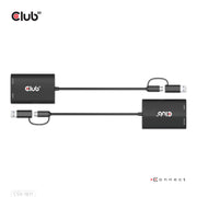 CLUB3D CSV-1611 USB-grafikadapter 3840 x 2160 pixlar Svart