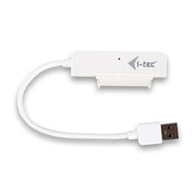 i-tec MYSAFEU314 Hölje för lagringsenheter HDD- / SSD kabinett Vit 2.5"