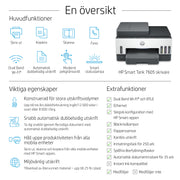 HP Smart Tank 7605 Trådlöst All-in-One Färg Skrivare - Termisk bläckstråle - Duplex