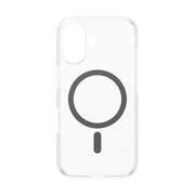 PanzerGlass CARE by Urban Combat Case Transparent w. Black MagSafe iPhone 16