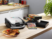 Tefal Snack Collection SW857D smörgåsgrill Rostfritt stål