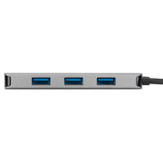 Targus ACH226EU gränssnittshubbar USB 3.2 Gen 1 (3.1 Gen 1) Type-C 5000 Mbit/s Silver