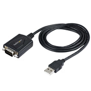 StarTech.com 1 m USB- till seriell kabel med COM-portretention