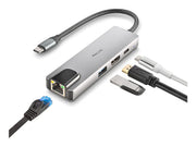 NGS-HUB-0140 gränssnittshubbar USB 2.0 Type-C 5000 Mbit/s Aluminium
