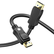 Techly ICOC-DSP-A21-020 2 m DisplayPort Svart
