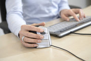 BakkerElkhuizen Evoluent3 datormöss Kontor högerhand USB Type-A laser 2600 DPI