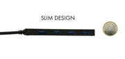 i-tec Advance C31HUB404 gränssnittshubbar USB 3.2 Gen 2 (3.1 Gen 2) Type-C 5000