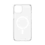PanzerGlass HardCase Transparent w. White MagSafe & D3O iPhone 15 Plus