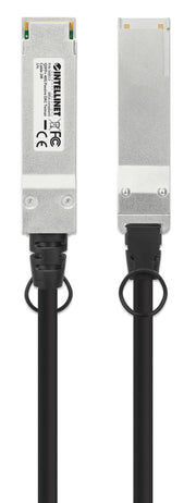 Intellinet 508513 InfiniBand och fiberoptisk kabel 2 m QSFP+ Svart