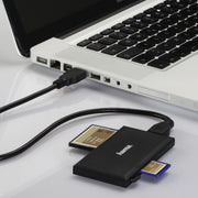 Hama 00181018 kortläsare USB 3.2 Gen 1 (3.1 Gen 1) Type-A Svart