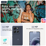 Motorola moto g86 power 5G - 256 GB - Blå