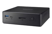 Shuttle NC10U7 datorhölje & moderkort Svart i7-8565U Intel SoC BGA 1528 1,8 GHz