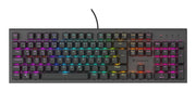 GENESIS NKG-2179 tangentbord Spela USB QWERTZ tyska Svart