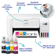 Epson EcoTank ET-2876 - Bläckstråleskrivare - Duplex