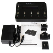 StarTech.com Fristående 1 till 5 USB-duplikator och -raderare