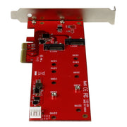 StarTech.com 2x M.2 SATA SSD-kontrollerkort