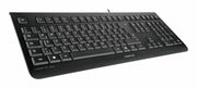 CHERRY KC 1000 tangentbord Universal USB AZERTY Belgiskt Svart