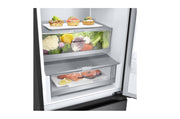 LG GBV7270BEV kombinerad kyl/frys Fristående 387 l Svart