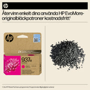 HP 937e EvoMore magenta originalbläckpatron