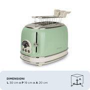 Ariete 0155/04 6 2 skivor 810 W Grön