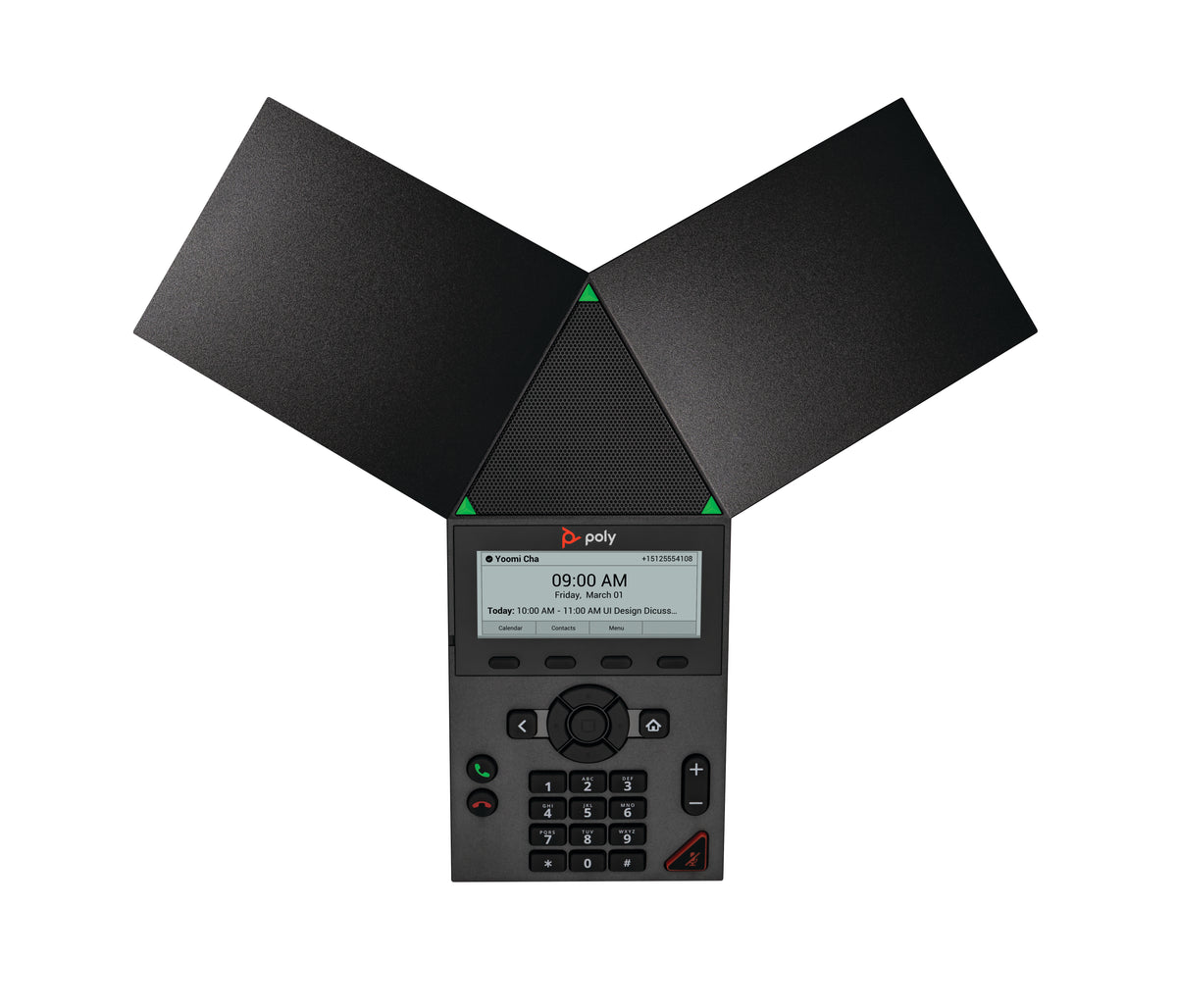 HP Poly Trio 8300 IP-konferenstelefon och PoE-aktiverad