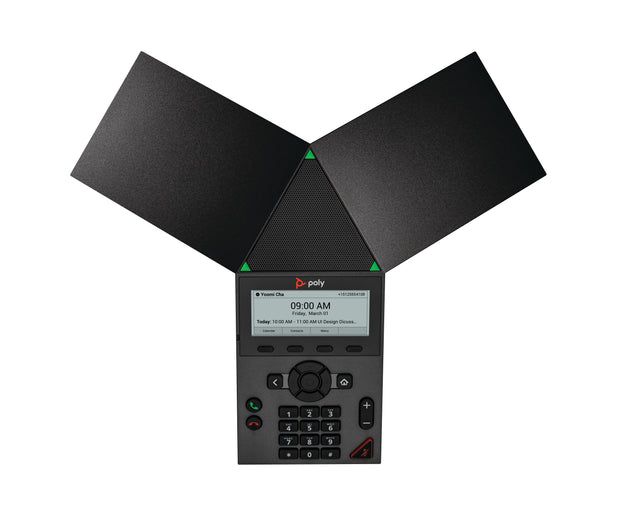 HP Poly Trio 8300 IP-konferenstelefon och PoE-aktiverad