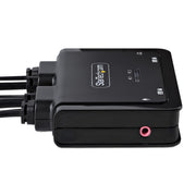 StarTech.com C2-H46-UAC-CBL-KVM KVM-switchar Svart