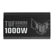 ASUS TUF Gaming 1000W Gold strömförsörjningsenheter 20+4 pin ATX Svart