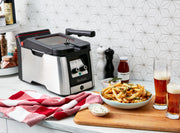 Tefal Clear Duo FR600D Single 0,65 l Fristående 2000 W Fritös Svart