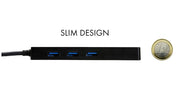 i-tec Advance U3GL3SLIM drive bay-paneler Svart