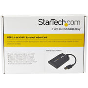 StarTech.com USB 3.0 till HDMI-videoadapter för flera externa skärmar för Mac & PC
