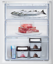 Beko BCSA285K4SN kombinerad kyl/frys Inbyggd 271 l Vit