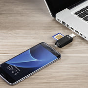 Hama Basic kortläsare USB 2.0/Micro-USB Svart