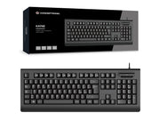 Conceptronic KAYNE01IT tangentbord Kontor USB QWERTY Italiensk Svart