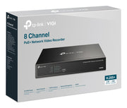 TP-Link VIGI NVR1008H-8P Svart - 1x100M