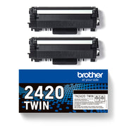 Brother TN-2420TWIN Tonerkassett Original