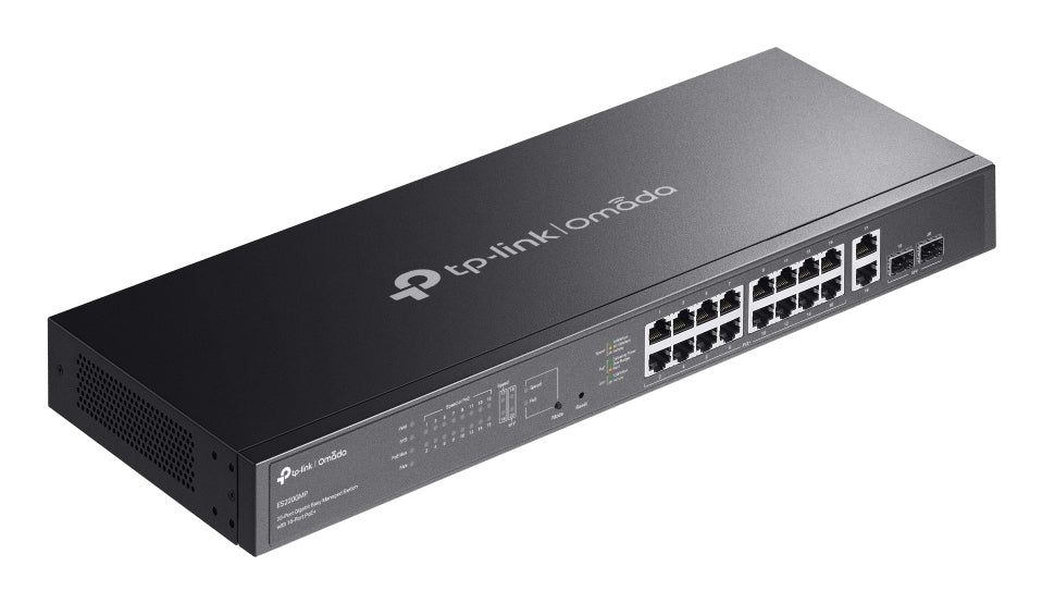 TP-Link Omada ES220GMP nätverksswitchar hanterad L2 Gigabit Ethernet (10/100/1000) Strömförsörjning via, bild 4
