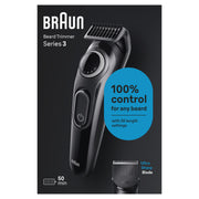 Braun BeardTrimmer 3 BT3400 skäggtrimmer Batteri 20