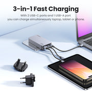 Ugreen Nexode Pro 65W GaN Travel Charger inomhus