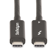 StarTech.com A40G2MB-TB4-CABLE Thunderbolt-kablar 2 m 40 Gbit/s Svart