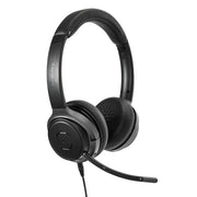Targus AEH104GL hörlur och headset Kabel & Trådlös Huvudband Samtal/musik USB Type-C
