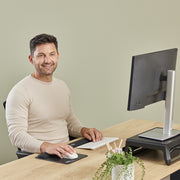 Fellowes 100142570 handledsstöd Silikon Svart