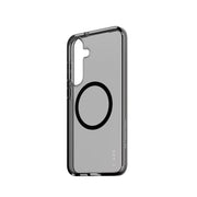 PanzerGlass CARE by Smokey Case w. Black Qi Compatible Samsung Galaxy S25+