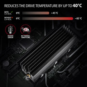 Axagon CLR-M2XL kylsystem för dator M.2 NVMe SSD