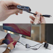 StarTech.com USB-C till HDMI-multiportadapter med 140 W PD-laddning