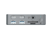Conceptronic DONN25G dockningsstationer för bärbara datorer Kabel USB 3.2 Gen 2 (3.1