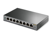 TP-Link TL-SG108PE hanterad L2 Gigabit Ethernet (10/100/1000) Strömförsörjning via
