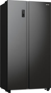 Gorenje NRR9185EABXL Kombinerad kyl/frys side-by-side Fristående 550 l Svart